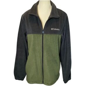 Columbia‎ Men's Steens Mountian Fleece Jacket Small Full Zip Outdoor Adventure
